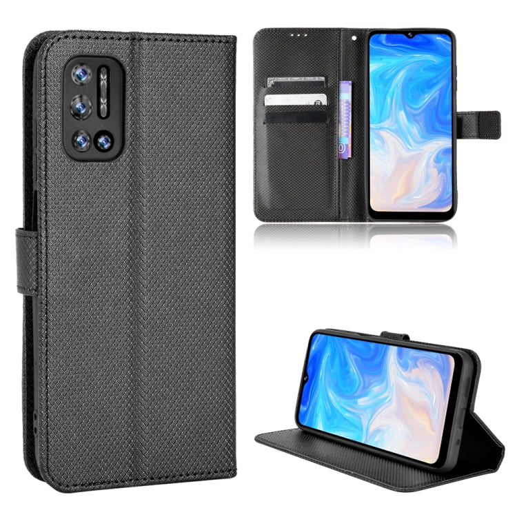 For DOOGEE N40 Pro Diamond Texture Leather Phone Case