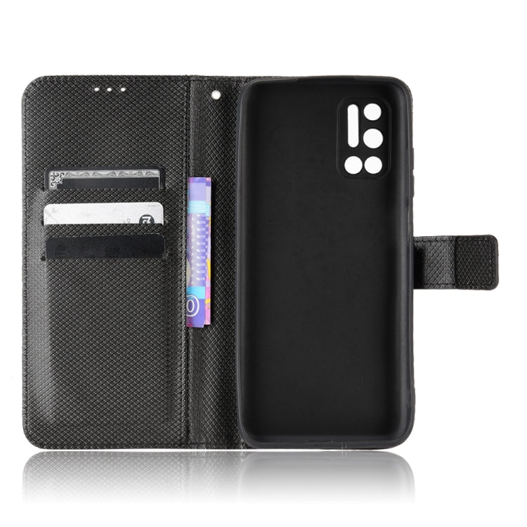 For DOOGEE N40 Pro Diamond Texture Leather Phone Case
