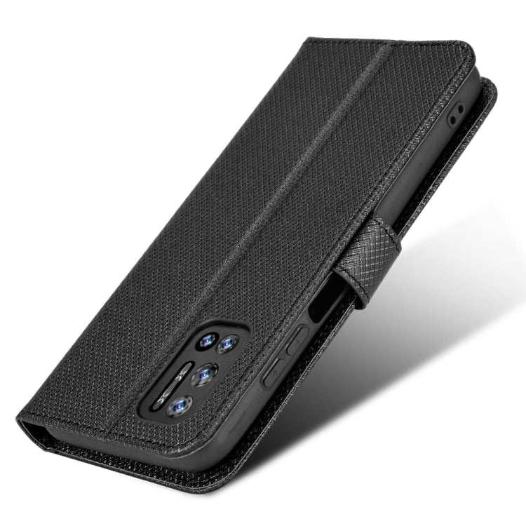For DOOGEE N40 Pro Diamond Texture Leather Phone Case
