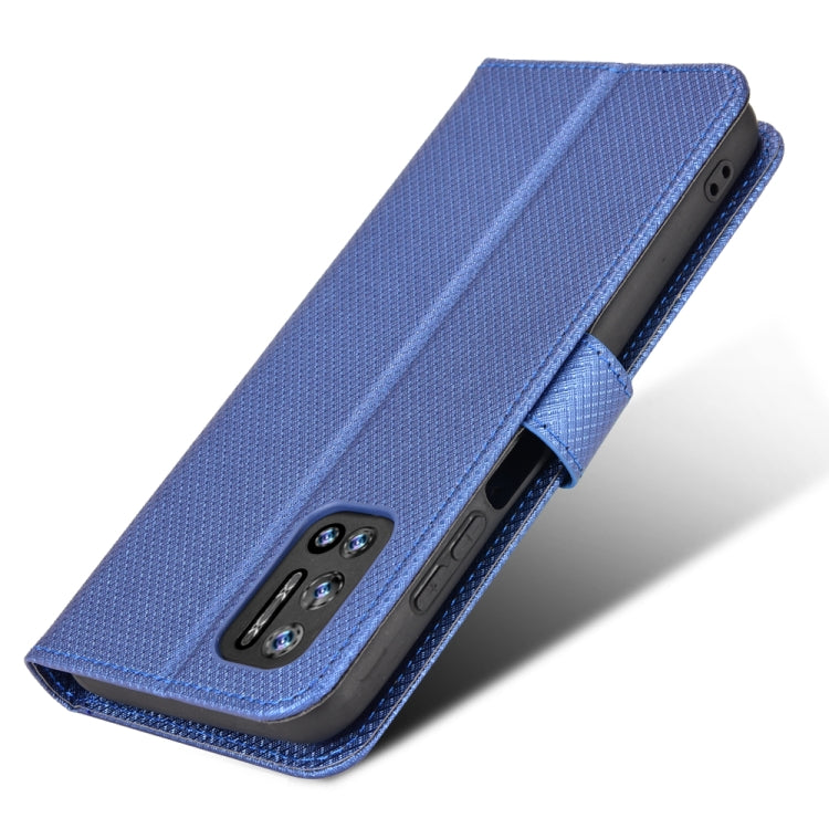 For DOOGEE N40 Pro Diamond Texture Leather Phone Case