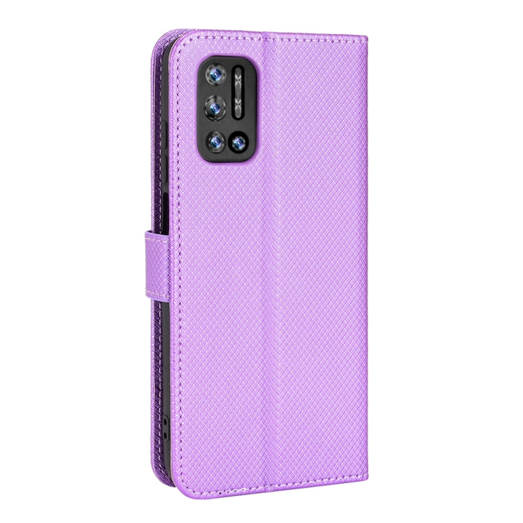 For DOOGEE N40 Pro Diamond Texture Leather Phone Case