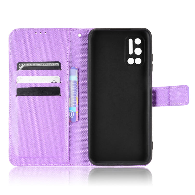 For DOOGEE N40 Pro Diamond Texture Leather Phone Case