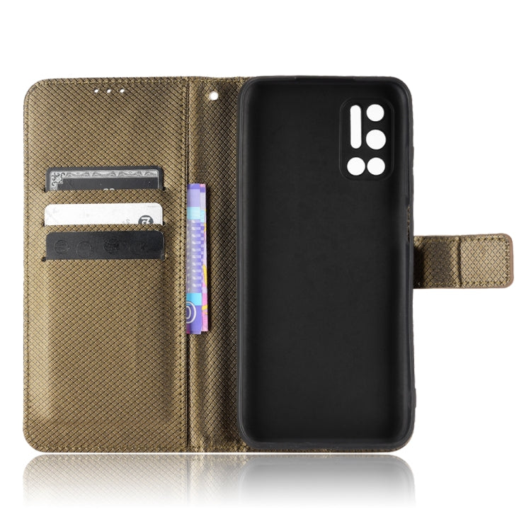 For DOOGEE N40 Pro Diamond Texture Leather Phone Case