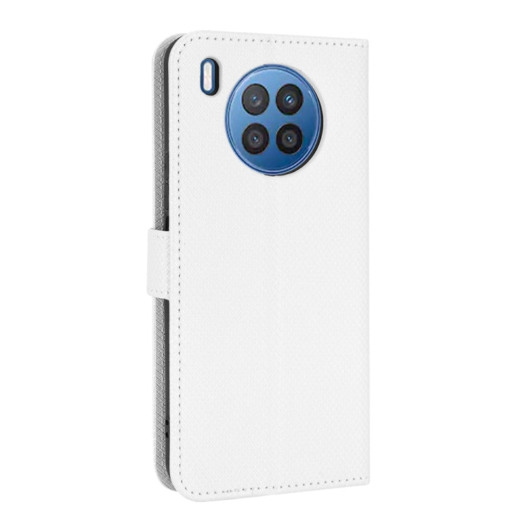 For Huawei Nova 8i / Honor 50 Lite Diamond Texture Leather Phone Case