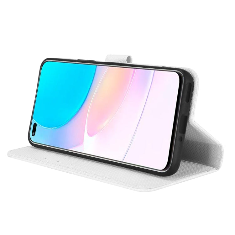 For Huawei Nova 8i / Honor 50 Lite Diamond Texture Leather Phone Case