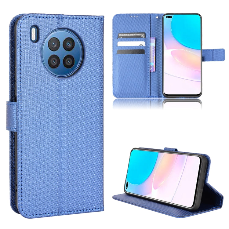 For Huawei Nova 8i / Honor 50 Lite Diamond Texture Leather Phone Case