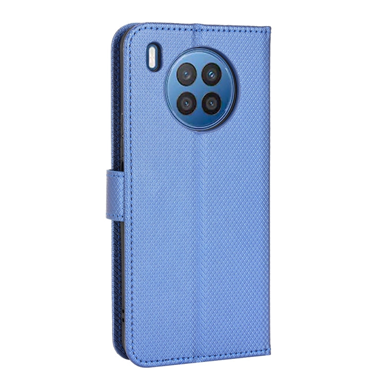 For Huawei Nova 8i / Honor 50 Lite Diamond Texture Leather Phone Case
