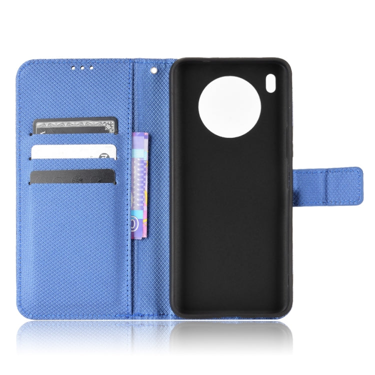 For Huawei Nova 8i / Honor 50 Lite Diamond Texture Leather Phone Case
