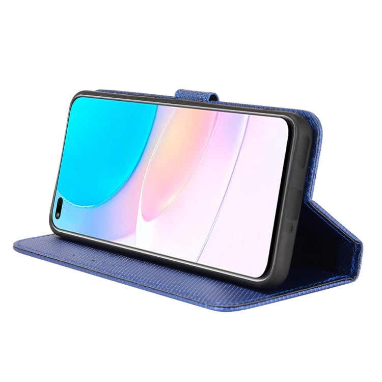 For Huawei Nova 8i / Honor 50 Lite Diamond Texture Leather Phone Case