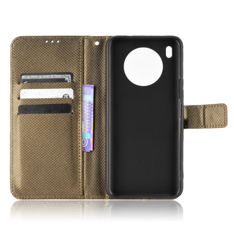 For Huawei Nova 8i / Honor 50 Lite Diamond Texture Leather Phone Case