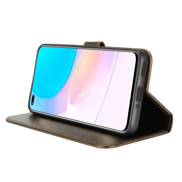 For Huawei Nova 8i / Honor 50 Lite Diamond Texture Leather Phone Case