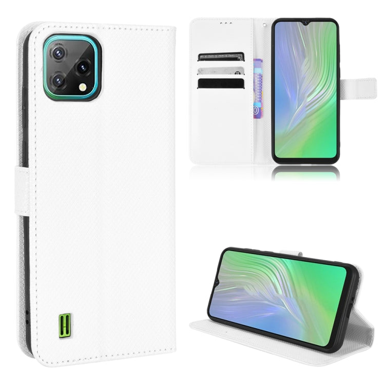For Blackview A55 Diamond Texture Leather Phone Case