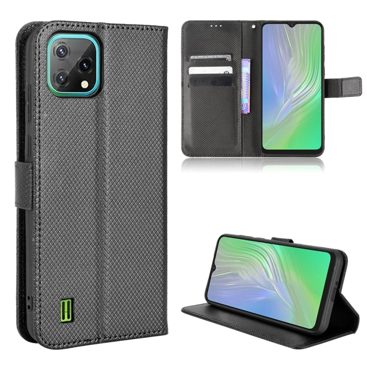For Blackview A55 Diamond Texture Leather Phone Case