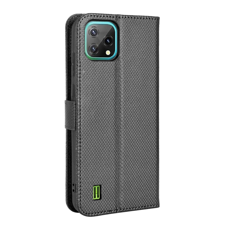 For Blackview A55 Diamond Texture Leather Phone Case