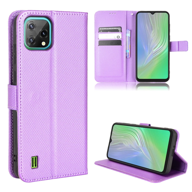 For Blackview A55 Diamond Texture Leather Phone Case