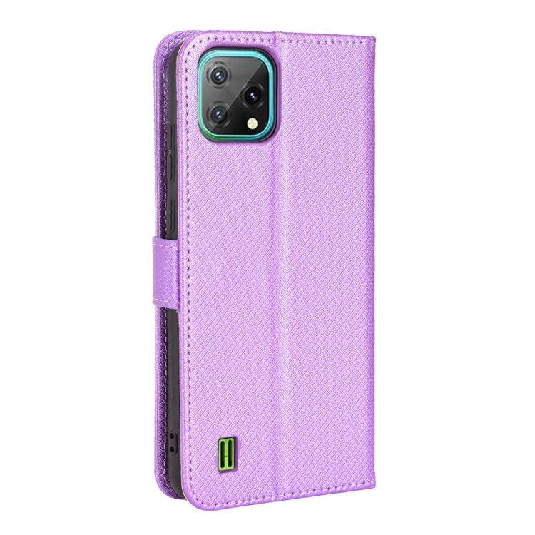 For Blackview A55 Diamond Texture Leather Phone Case