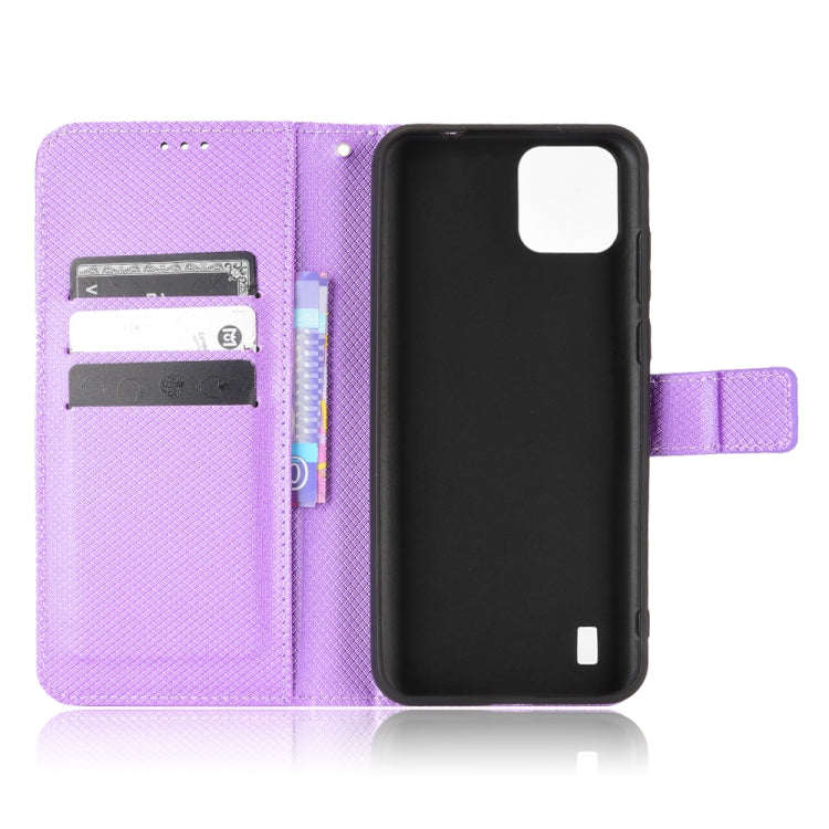 For Blackview A55 Diamond Texture Leather Phone Case