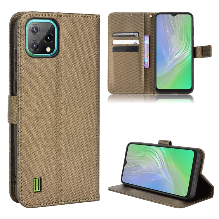 For Blackview A55 Diamond Texture Leather Phone Case