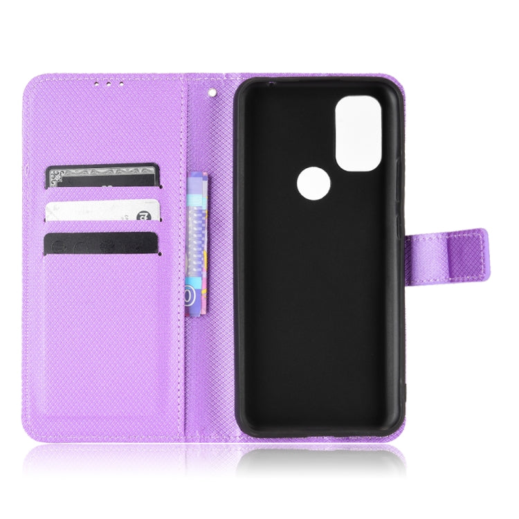 For Blackview A70 2021 Diamond Texture Leather Phone Case