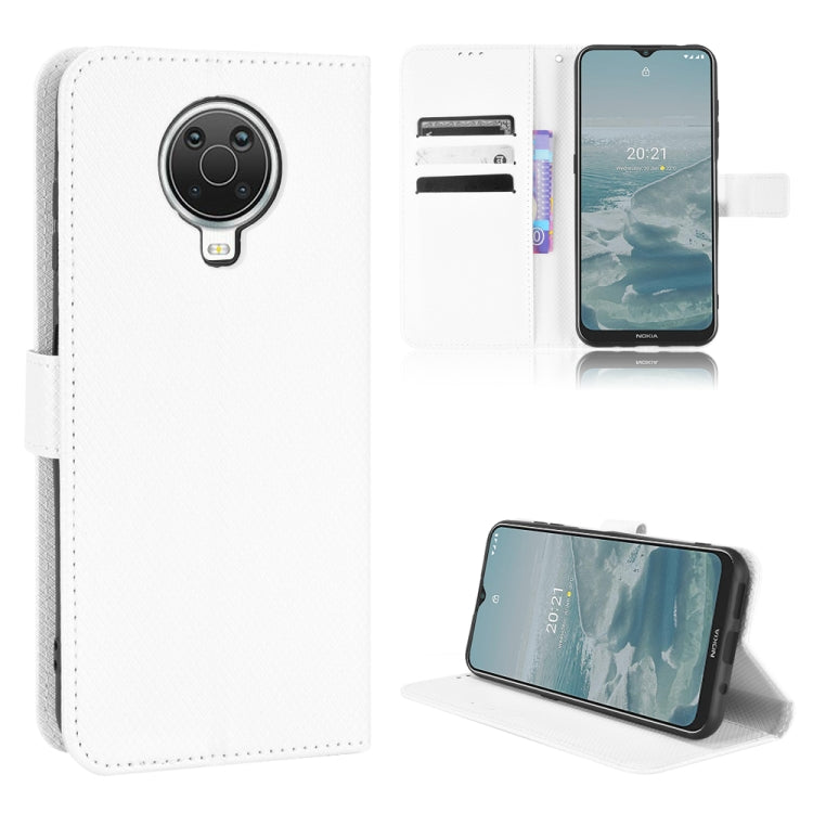 For Nokia G10 / G20 / 6.3 Diamond Texture Leather Phone Case