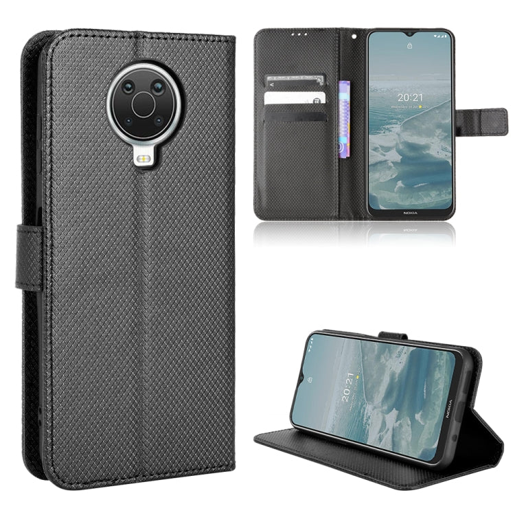 For Nokia G10 / G20 / 6.3 Diamond Texture Leather Phone Case