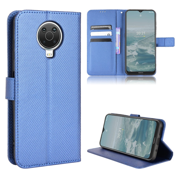 For Nokia G10 / G20 / 6.3 Diamond Texture Leather Phone Case