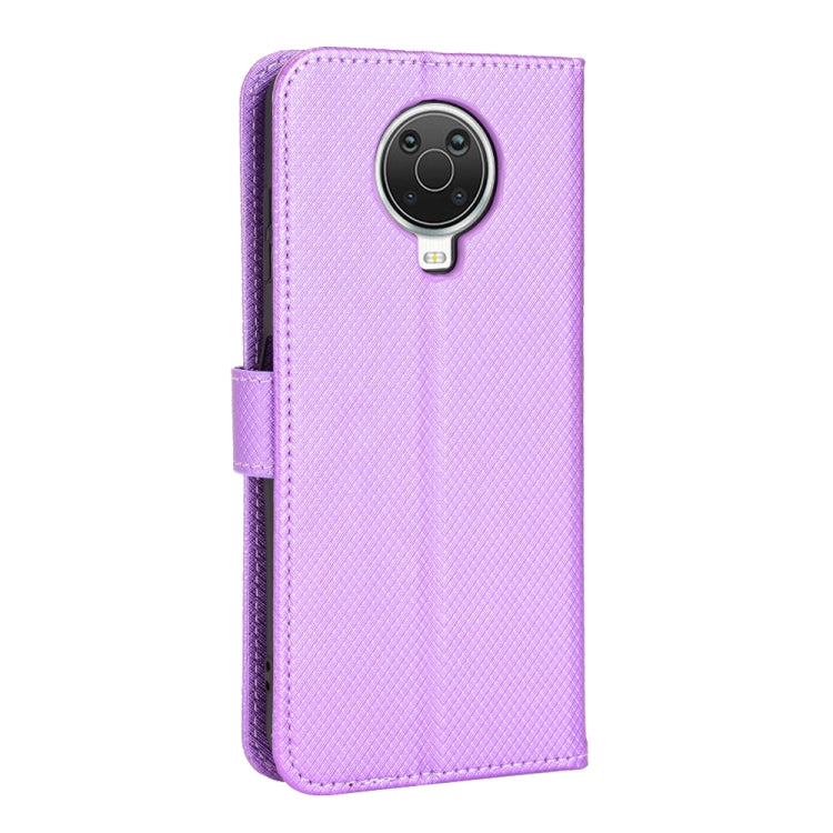For Nokia G10 / G20 / 6.3 Diamond Texture Leather Phone Case