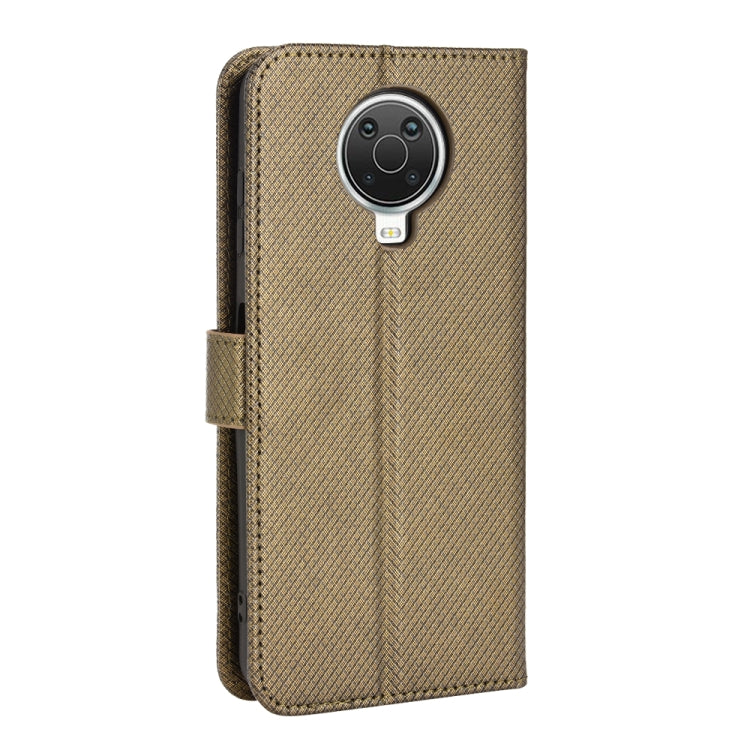 For Nokia G10 / G20 / 6.3 Diamond Texture Leather Phone Case
