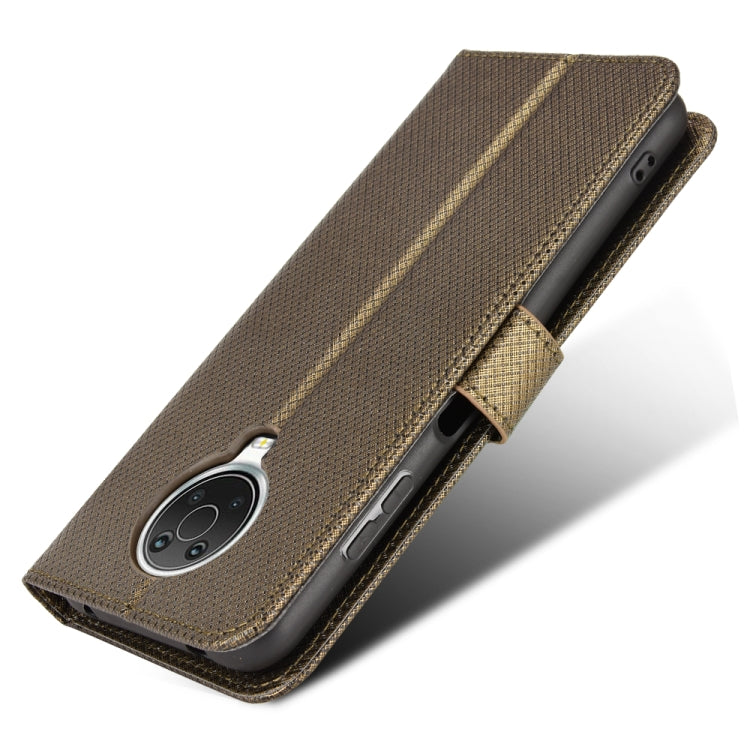 For Nokia G10 / G20 / 6.3 Diamond Texture Leather Phone Case