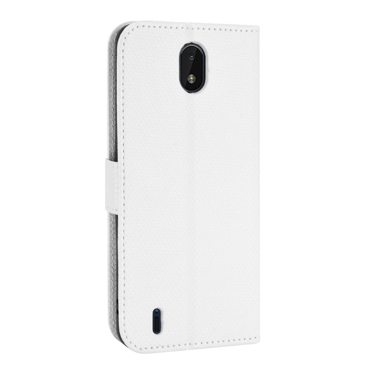 For Nokia C01 Plus Diamond Texture Leather Phone Case