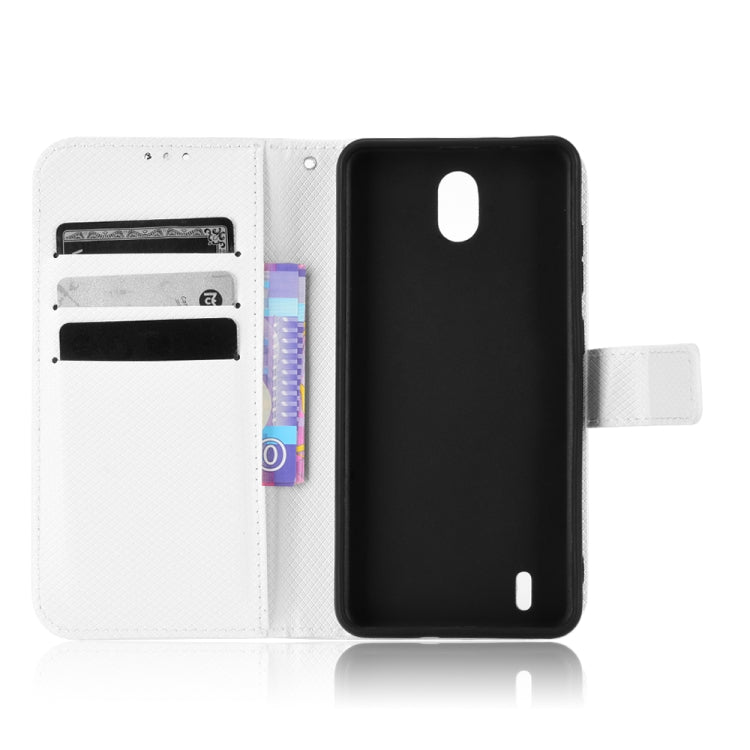 For Nokia C01 Plus Diamond Texture Leather Phone Case