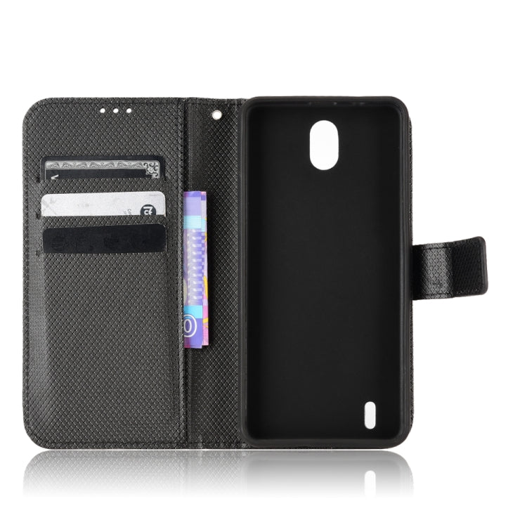 For Nokia C01 Plus Diamond Texture Leather Phone Case