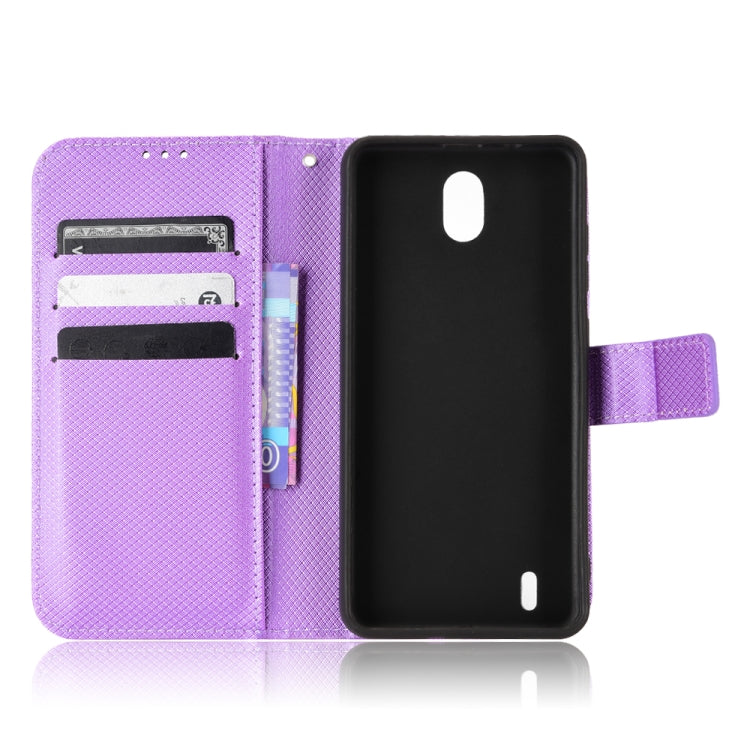For Nokia C01 Plus Diamond Texture Leather Phone Case