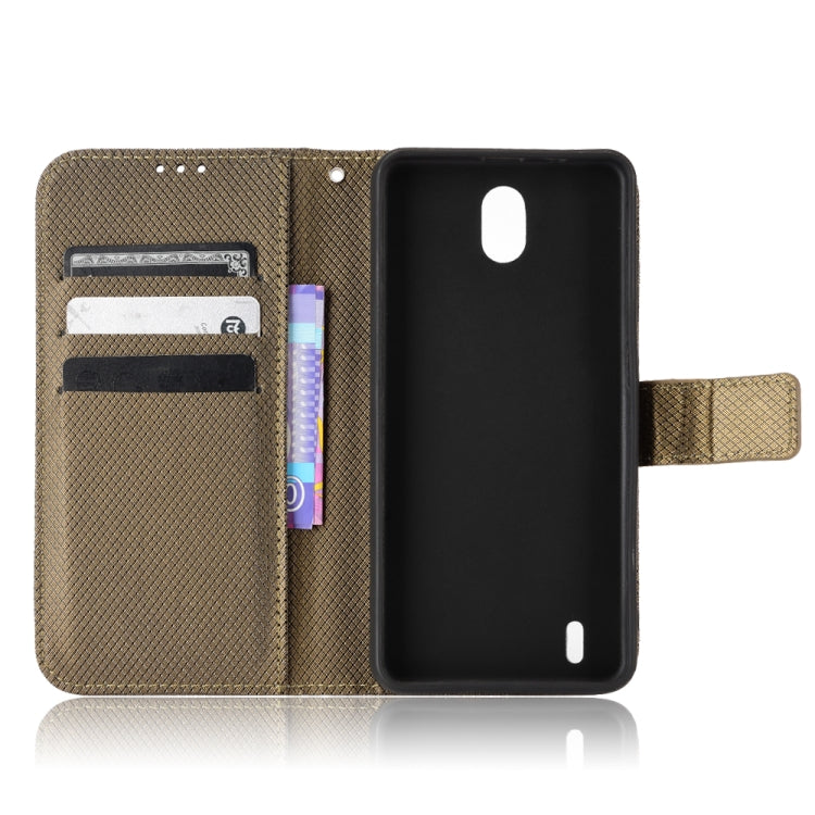 For Nokia C01 Plus Diamond Texture Leather Phone Case