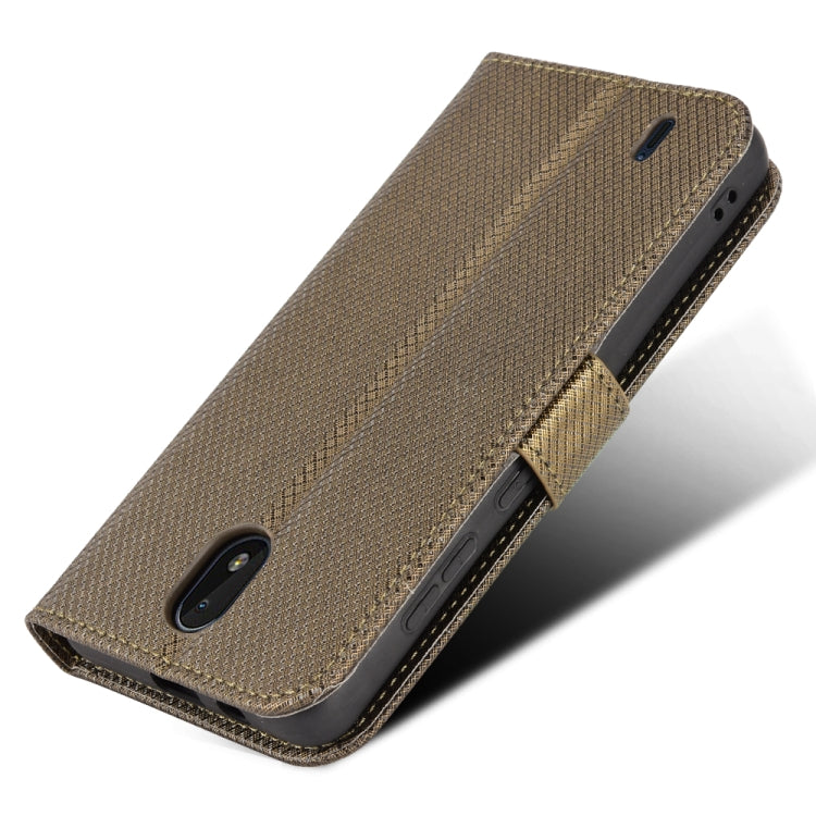 For Nokia C01 Plus Diamond Texture Leather Phone Case