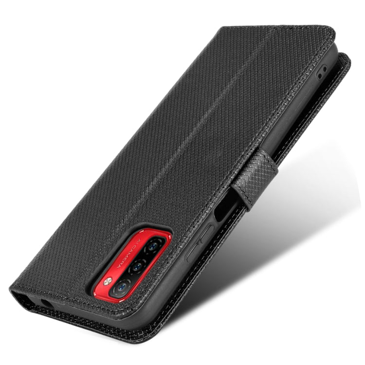 For Ulefone Note 12P Diamond Texture Leather Phone Case