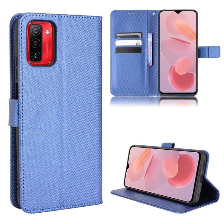For Ulefone Note 12P Diamond Texture Leather Phone Case