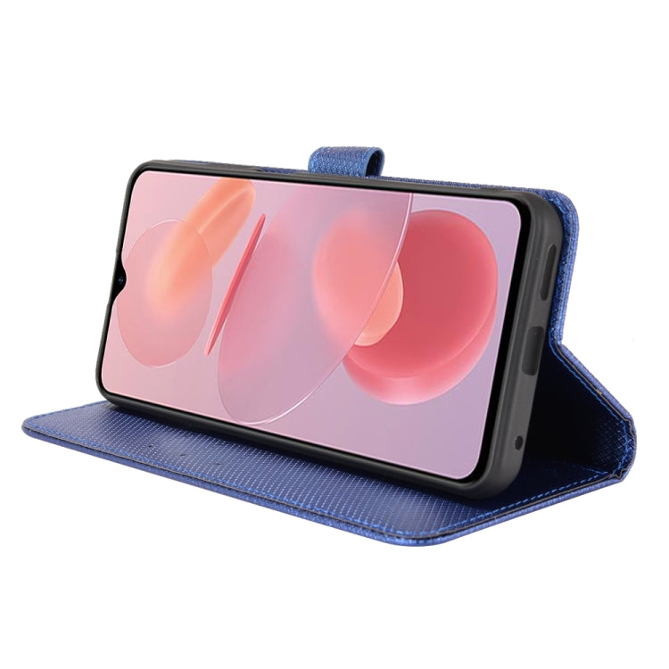 For Ulefone Note 12P Diamond Texture Leather Phone Case