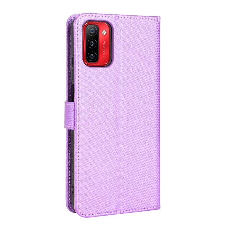 For Ulefone Note 12P Diamond Texture Leather Phone Case