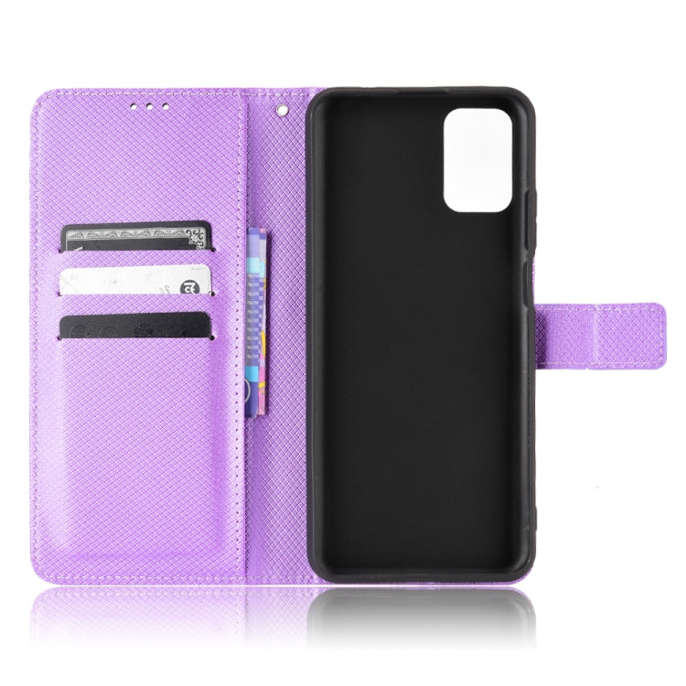For Ulefone Note 12P Diamond Texture Leather Phone Case