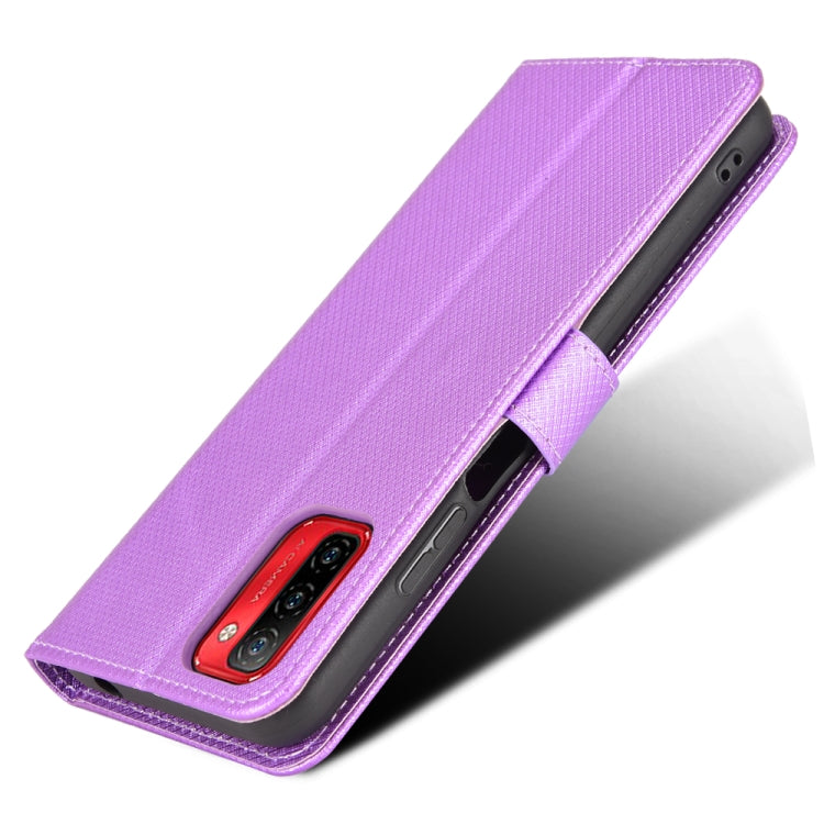 For Ulefone Note 12P Diamond Texture Leather Phone Case