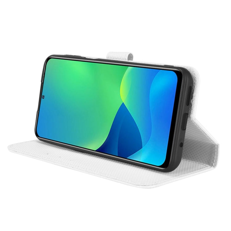 For Ulefone Note 13P Diamond Texture Leather Phone Case