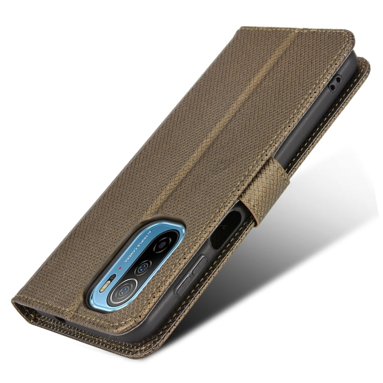 For Ulefone Note 13P Diamond Texture Leather Phone Case