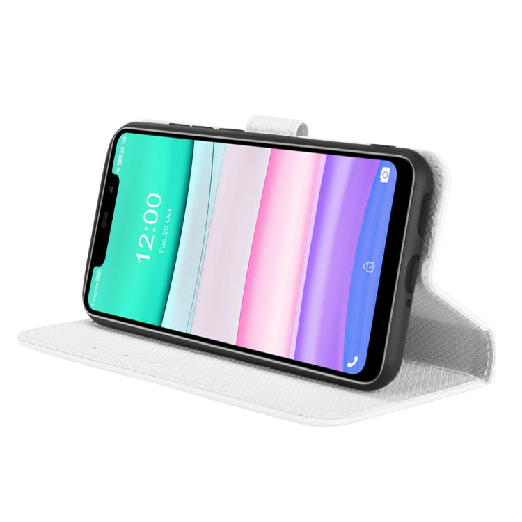 For Oukitel C22 Diamond Texture Leather Phone Case