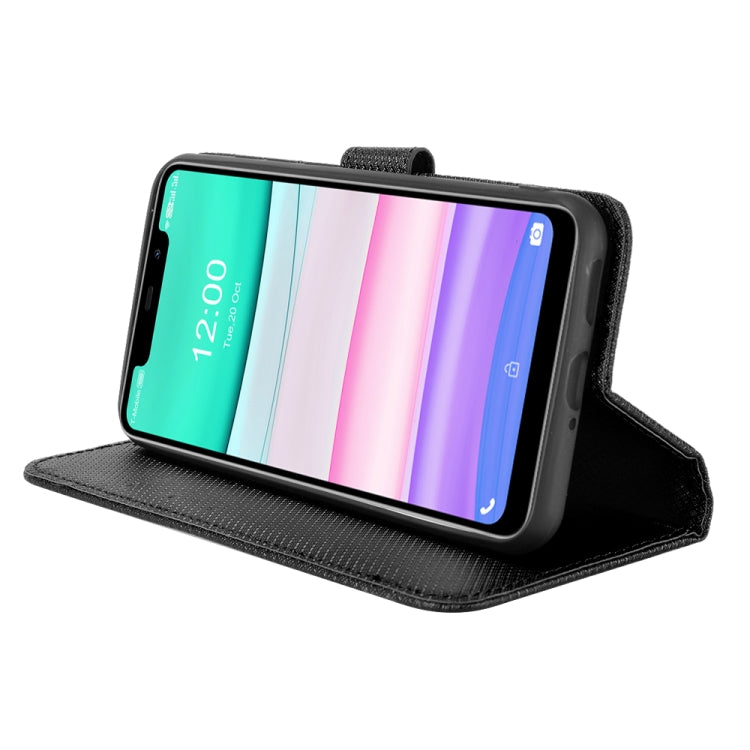 For Oukitel C22 Diamond Texture Leather Phone Case