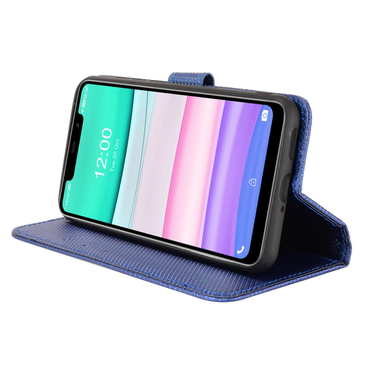 For Oukitel C22 Diamond Texture Leather Phone Case