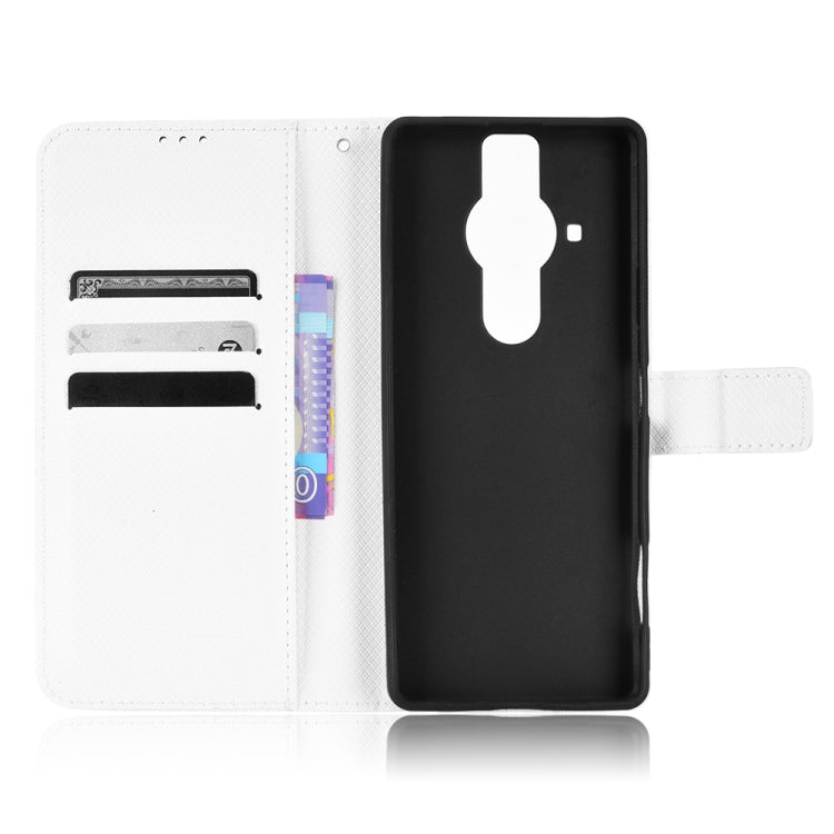 For Sony Xperia Pro-1 Diamond Texture Leather Phone Case