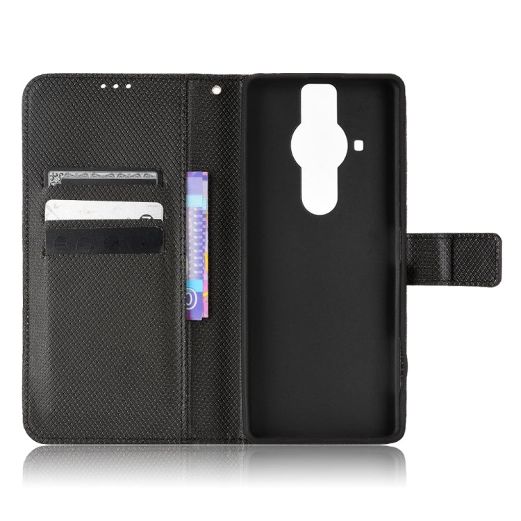 For Sony Xperia Pro-1 Diamond Texture Leather Phone Case