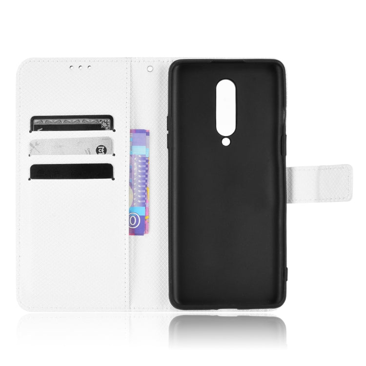 For OnePlus 8 Diamond Texture Leather Phone Case