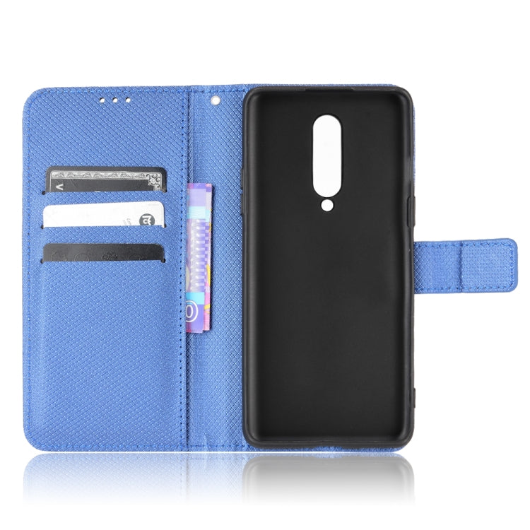 For OnePlus 8 Diamond Texture Leather Phone Case